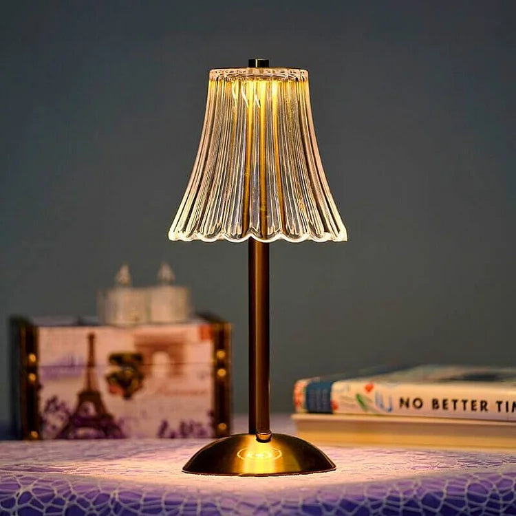 RadiantGlow – Crystal Table Lamp