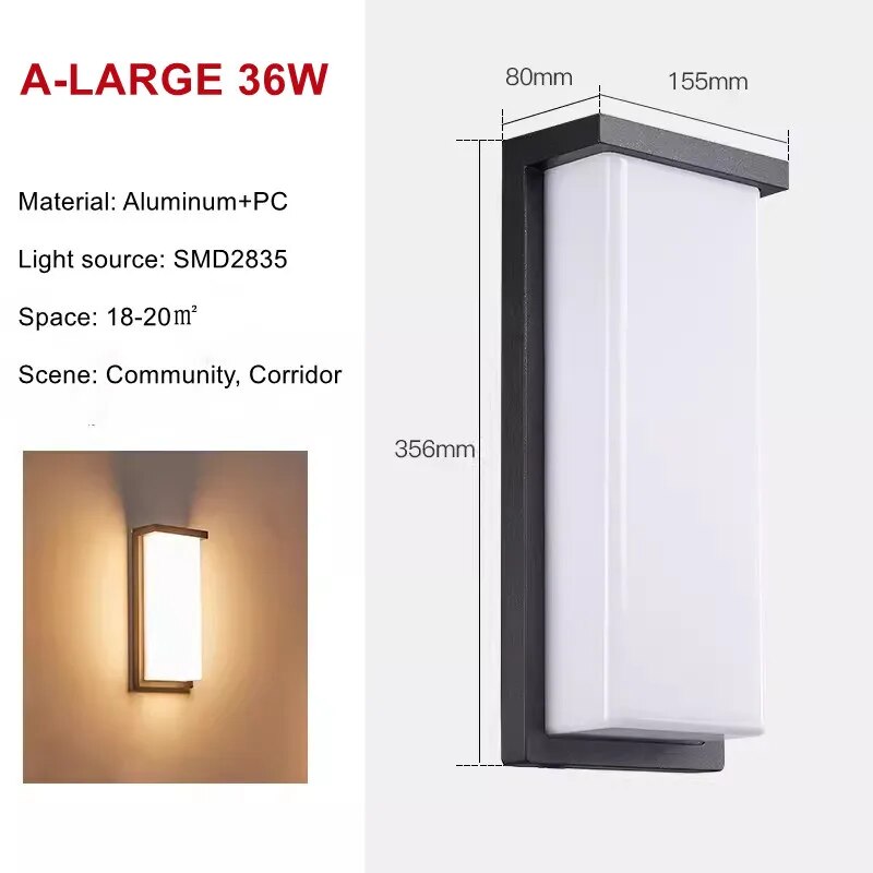 UrbanSpectra - Stilvolle LED Außenwandleuchten für ein modernes Exterieur