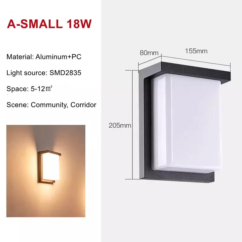 UrbanSpectra - Stilvolle LED Außenwandleuchten für ein modernes Exterieur