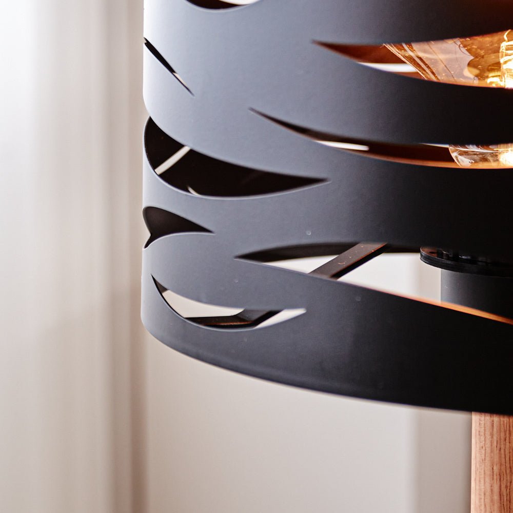 FreckleLamp - Modern Black Design