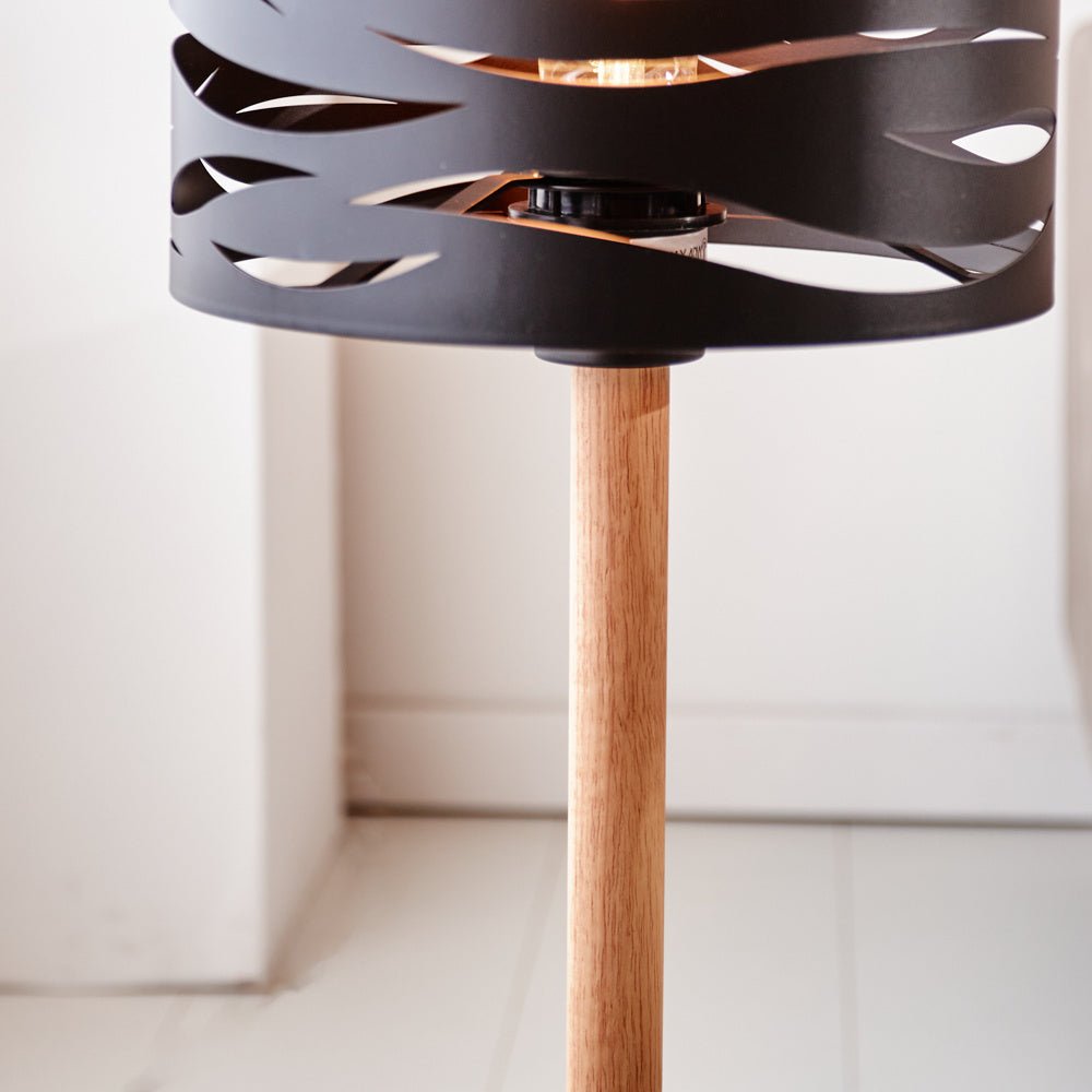 FreckleLamp - Modern Black Design
