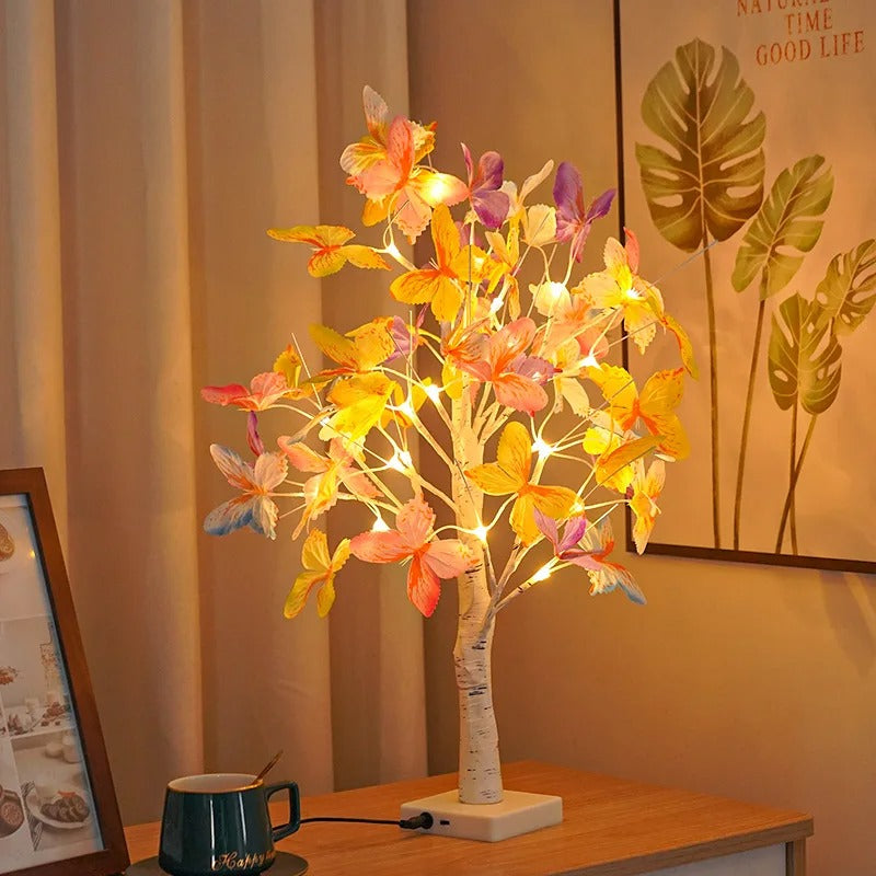 Artificial Bonsai Tree with Lights