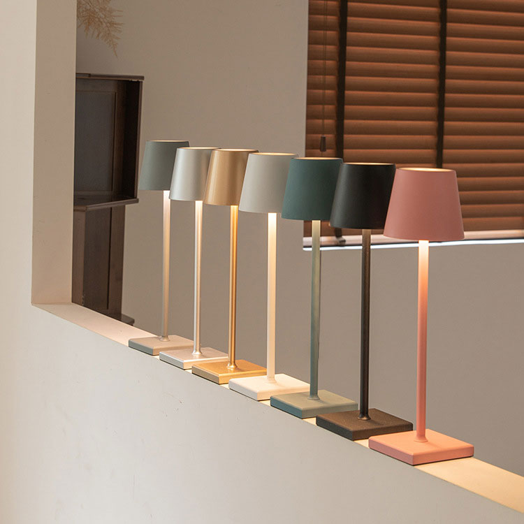 LumiGlow - Drahtlose, aufladbare NordicLight Tischlampe