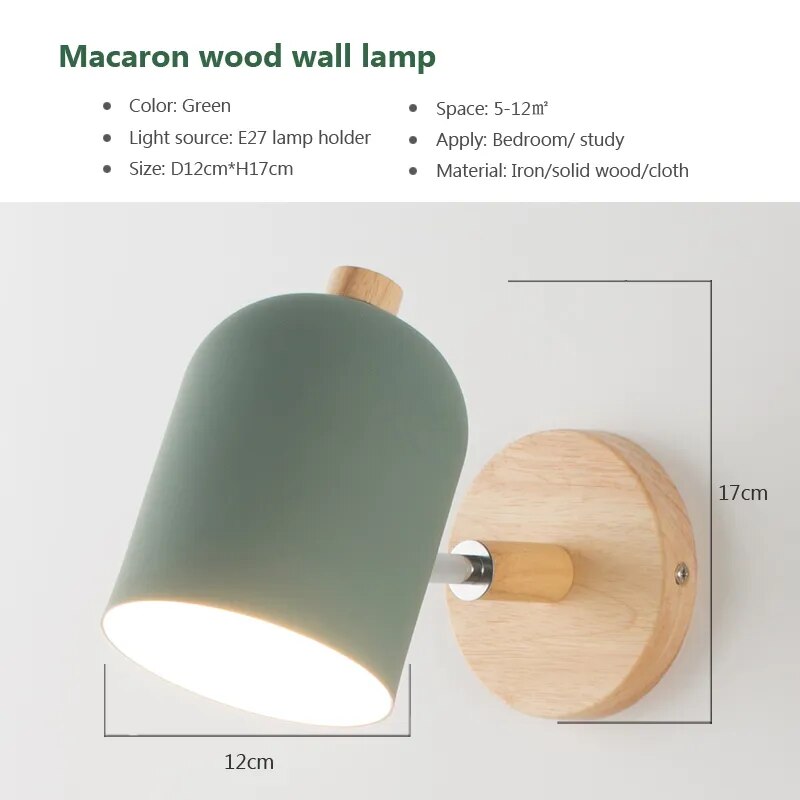 LumoLight - Scandinavian Wall Hanging Lamp made of Wood