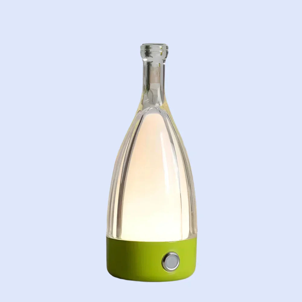 Bottlenight - Stilvolle, wiederaufladbare Lampe