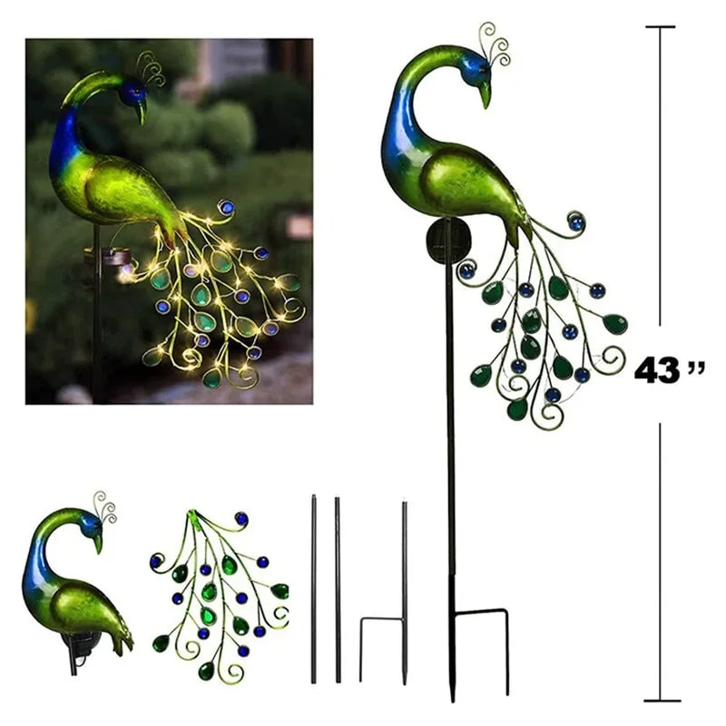 GreenFeather - Zauberhafte Gartenlaterne für jeden Außenbereich