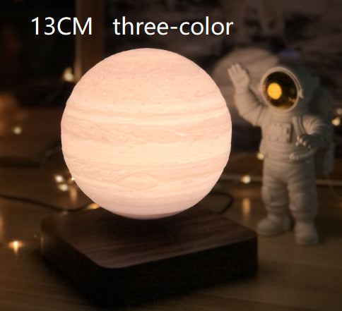 GravitaLux® – Schwebende Mondlampe mit Magnetischer Levitation und 3D-Druck