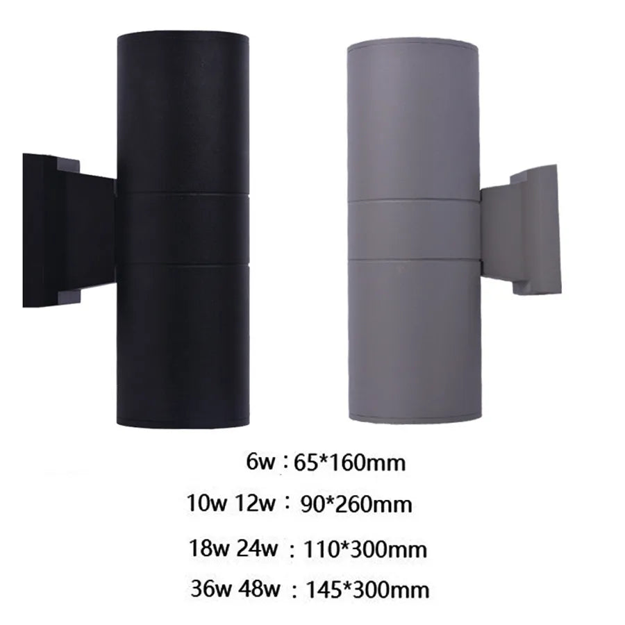 AlumiBright - Elegante Aluminium-Wandleuchte