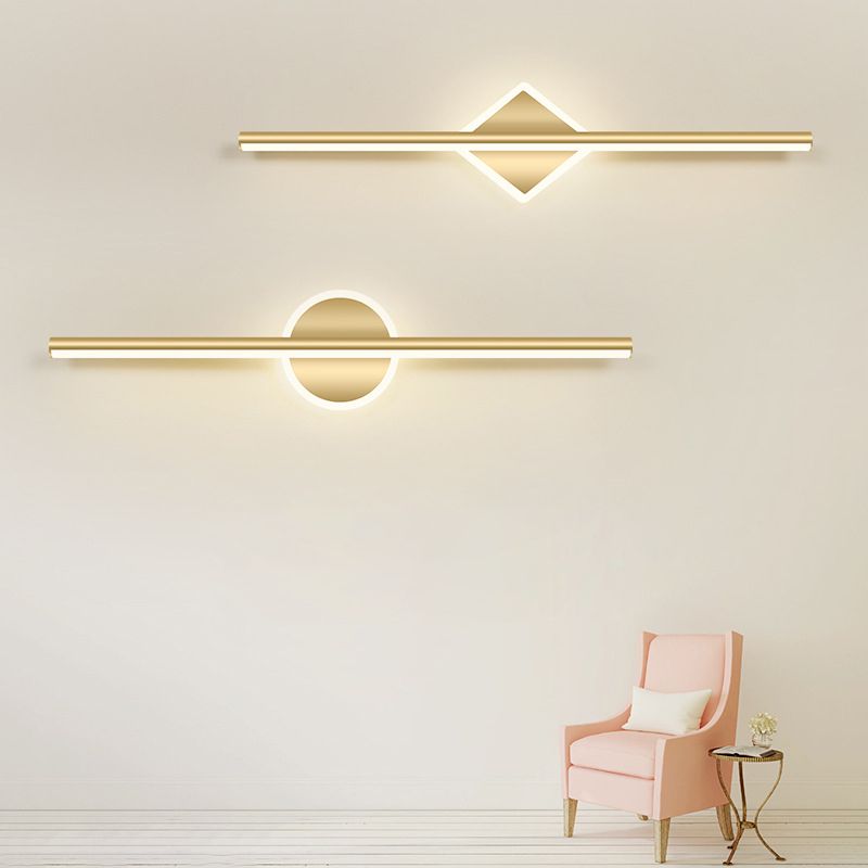 Leigh Moderne Runde/Viereckige LED Wandlampe