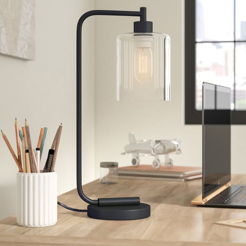 Ambiance - Stilvolle zylindrische Tischlampe für einen modernen Look