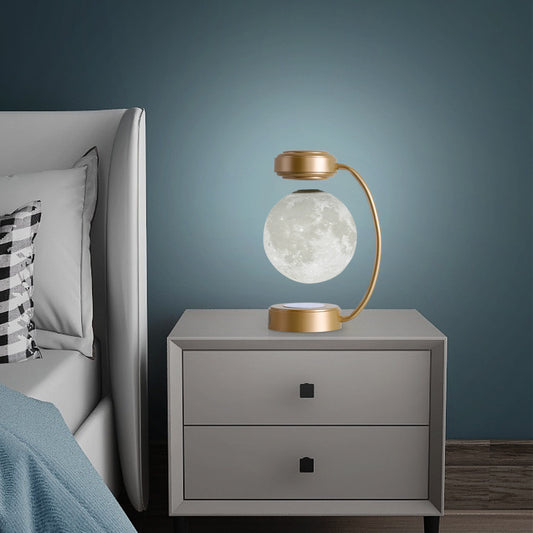 LunaFloat® – Kreative Schwebende Mondlampe mit Magnetischer Levitation