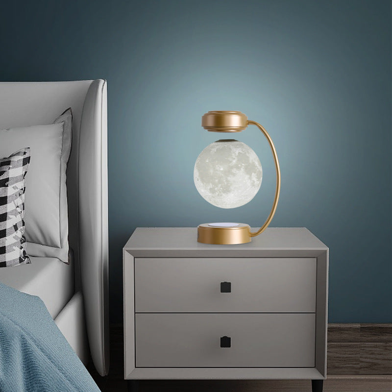 LunaFloat® – Kreative Schwebende Mondlampe mit Magnetischer Levitation