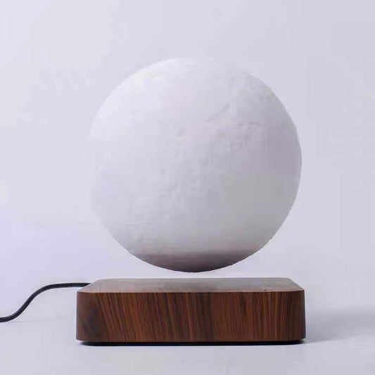 GravitaLux® – Schwebende Mondlampe mit Magnetischer Levitation und 3D-Druck