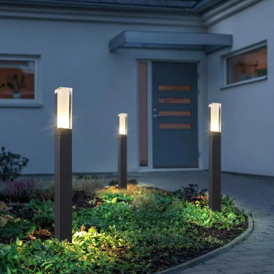 ElementalAlu - Schlanke Aluminium Gartenlampe für eine Moderne Atmosphäre