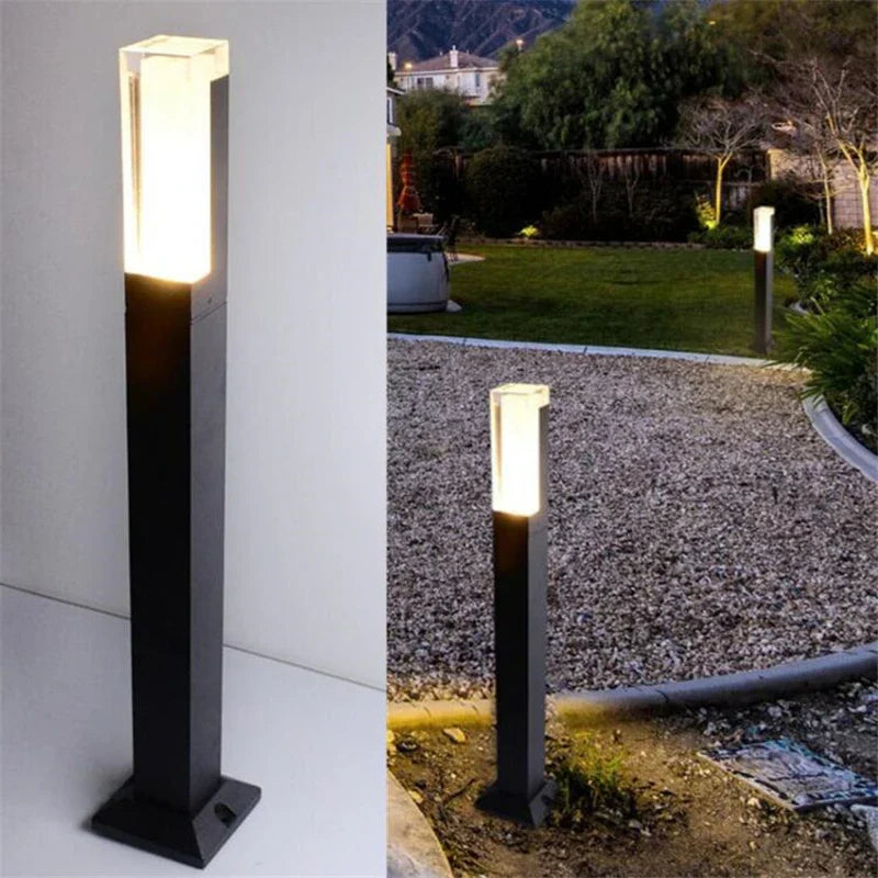 ElementalAlu - Schlanke Aluminium Gartenlampe für eine Moderne Atmosphäre
