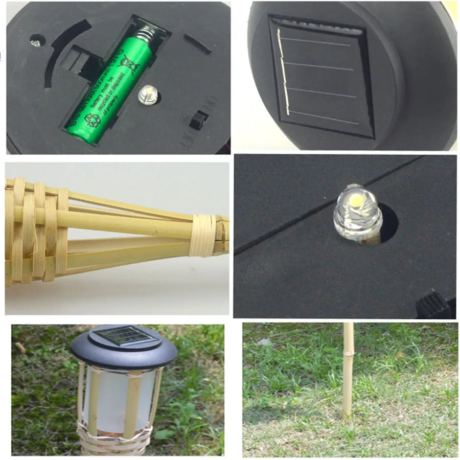 Erleuchte deine Abenteuer mit der SolarTorch - Solarbetriebene Fackel