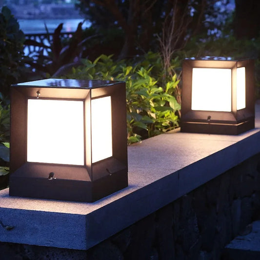 GeoGlimmer - Erstaunliche Kubus Tischlampe