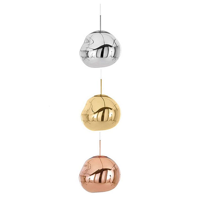 RadiantElegance – Modern Ceiling Lamp made of Glass for the Kitchen
