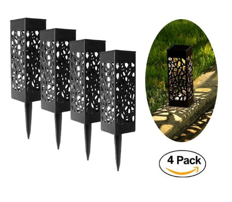 LichtGarten – Solar Garten- & Wegleuchte, kabellos & wasserdicht, LED Deko-Laterne für Außen