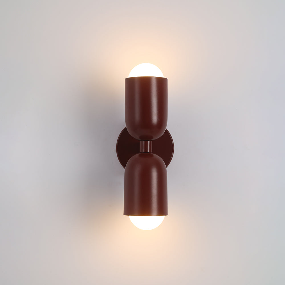 Morandi Design LED Wandleuchte Metall