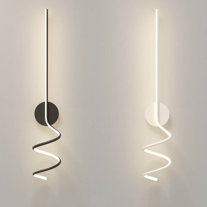 LumiArc - Minimalistische kreative Bögen Linien 1-Licht LED-Wandleuchte