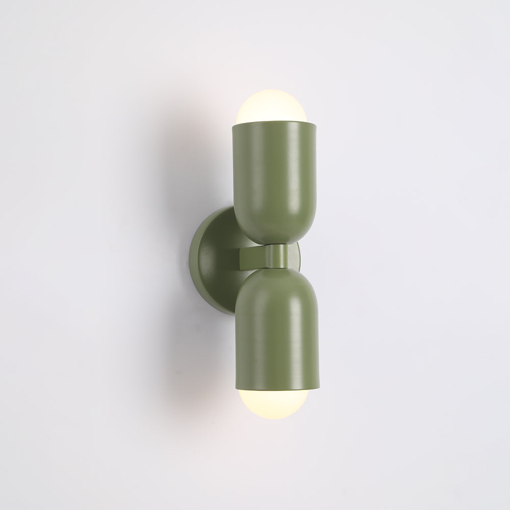 Morandi Design LED Wandleuchte Metall