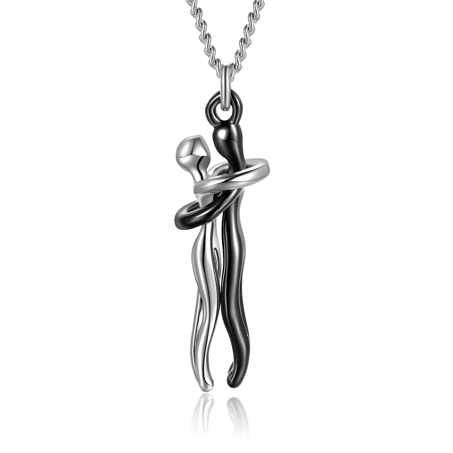 LoveHug Necklace – Unisex Halskette für Paare, Valentinstagsgeschenk