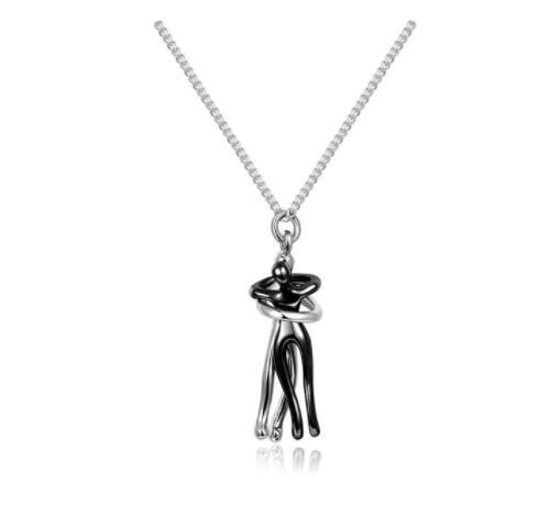 LoveHug Necklace – Unisex Halskette für Paare, Valentinstagsgeschenk