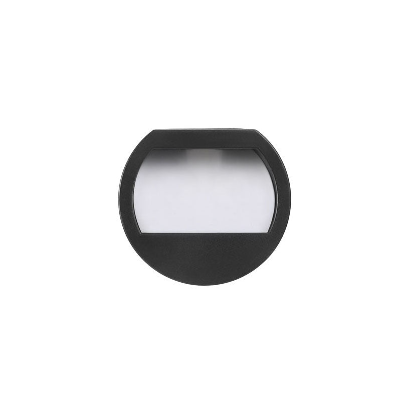 EcoBright - Wasserfeste LED-Solar-Terrassenlampen für außen, rund und quadratisch