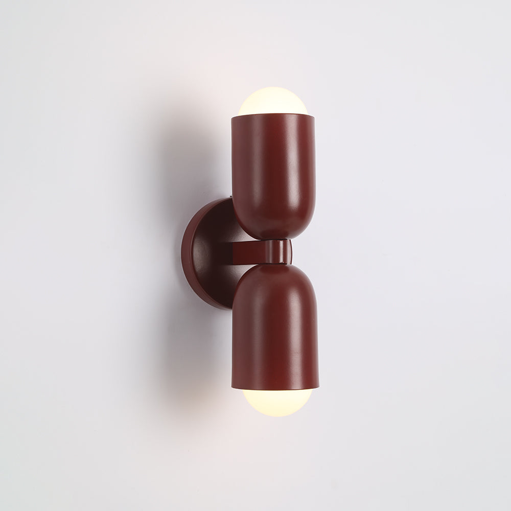 Morandi Design LED Wandleuchte Metall