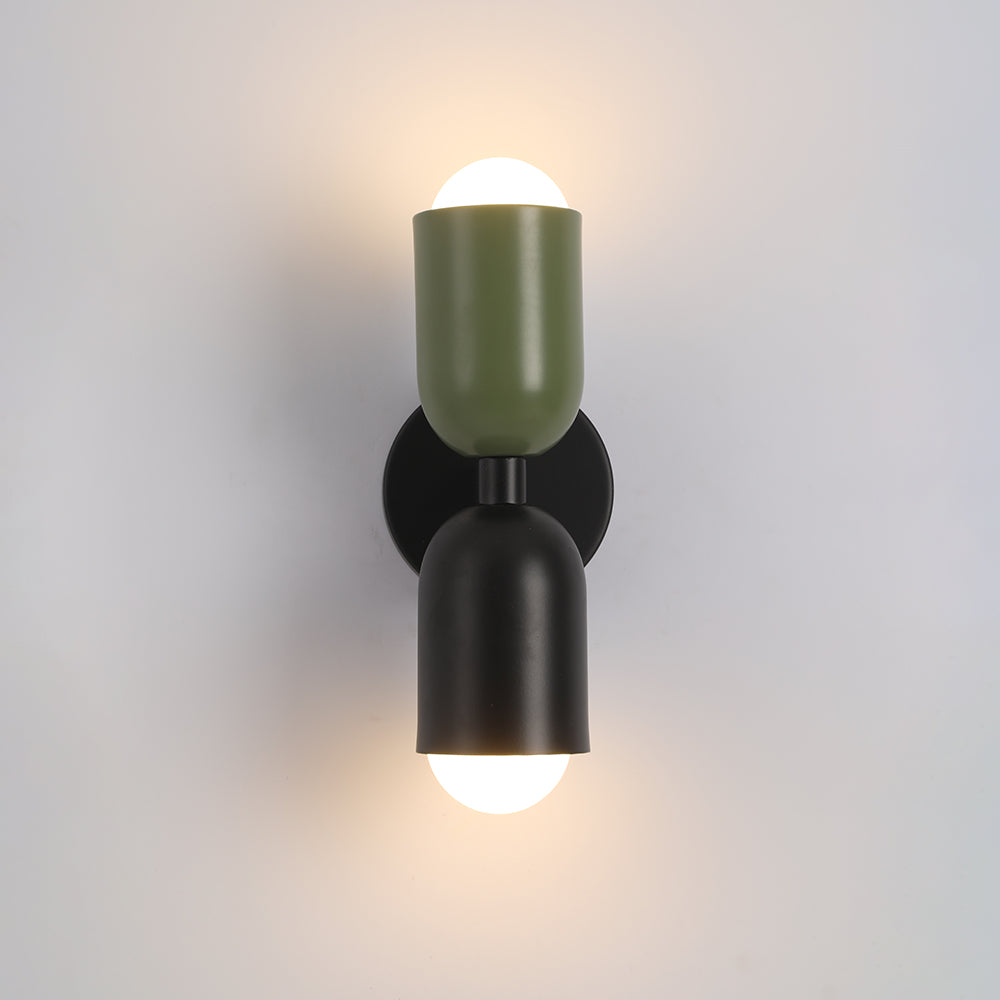 Morandi Design LED Wandleuchte Metall