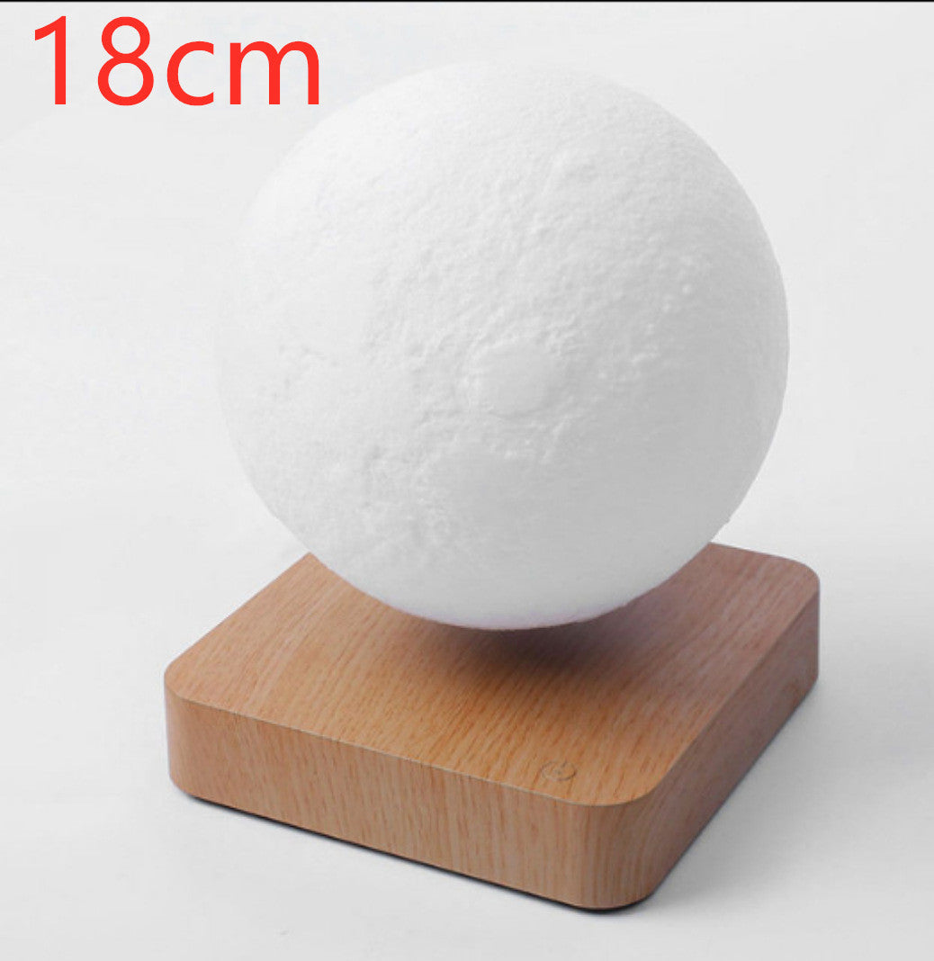GravitaLux® – Schwebende Mondlampe mit Magnetischer Levitation und 3D-Druck