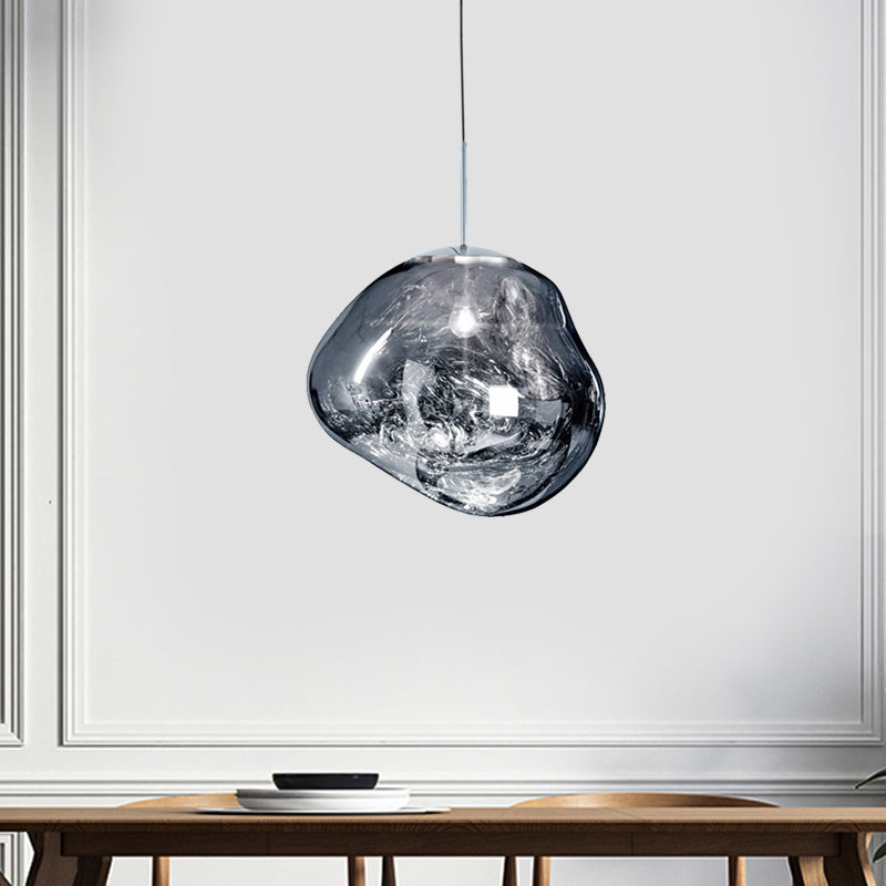 RadiantElegance – Modern Ceiling Lamp made of Glass for the Kitchen