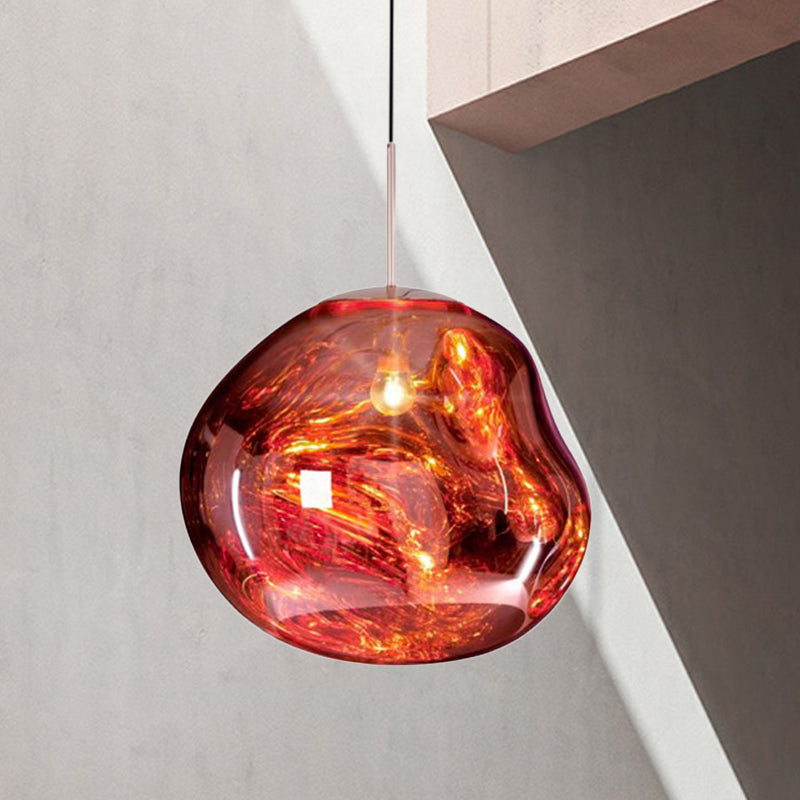 RadiantElegance – Modern Ceiling Lamp made of Glass for the Kitchen