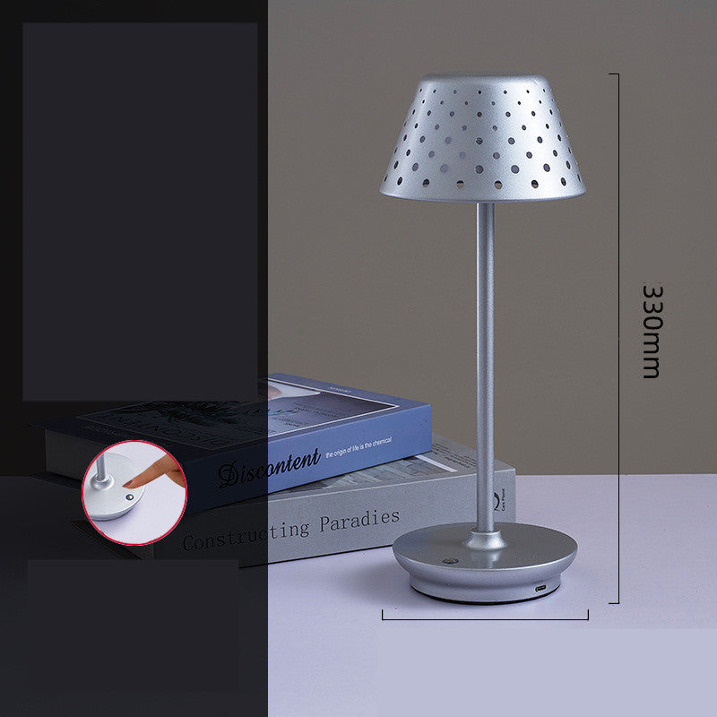 Voltique – Vintage LED Tischleuchte, USB-Aufladbar