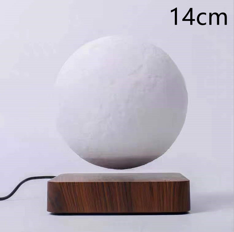 GravitaLux® – Schwebende Mondlampe mit Magnetischer Levitation und 3D-Druck