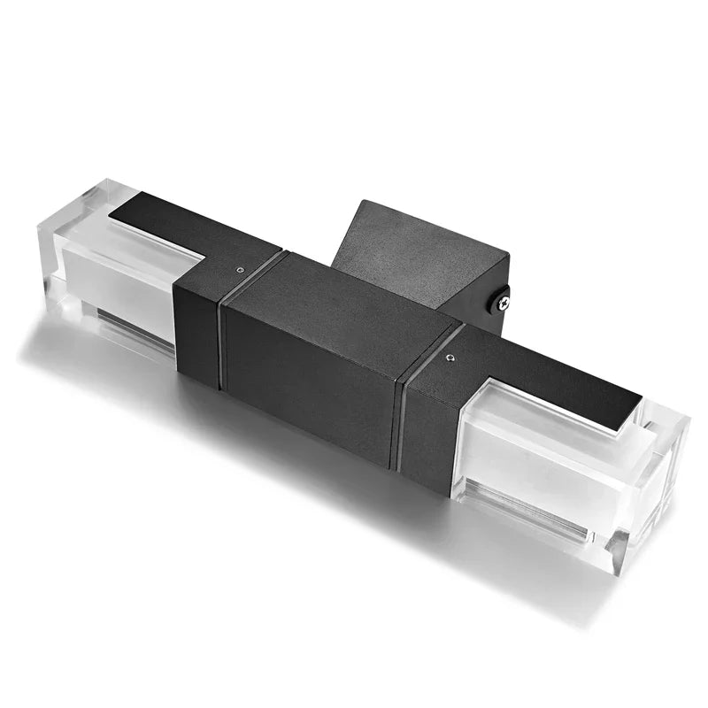UrbanGlow - Stylische Minimalistische LED-Wandlampe aus Aluminium und Acryl