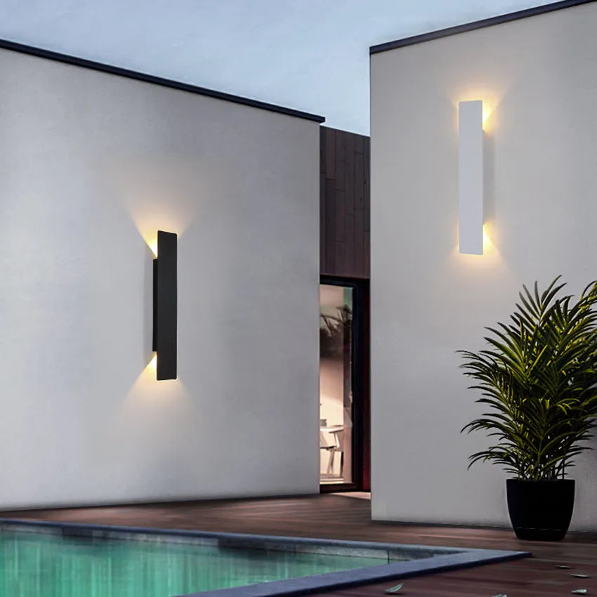 Alugard - Aluminium Wall Light for Outdoor Use – Waterproof and Modern