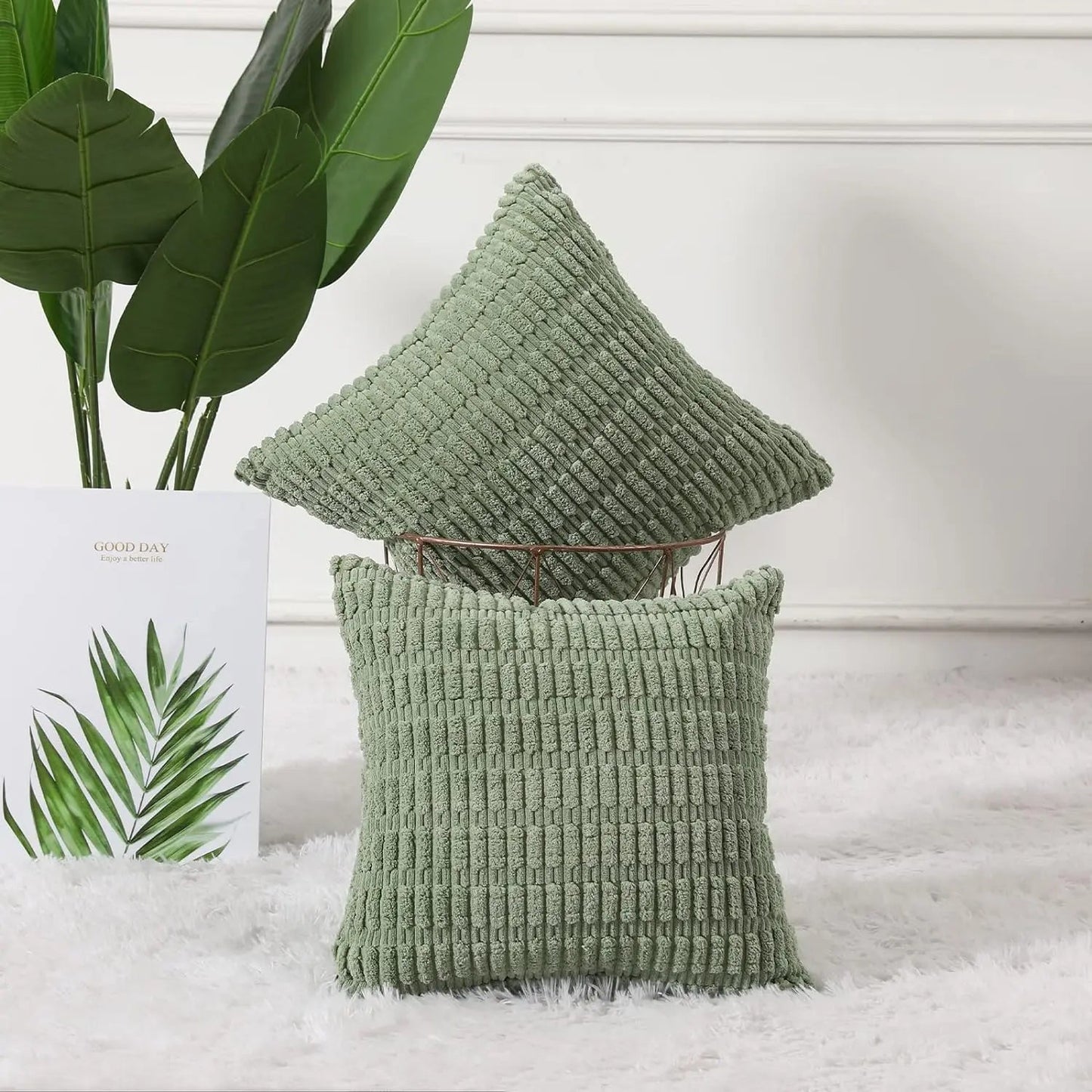 Bobo – Kord Kissenbezüge für Gemütlichkeit