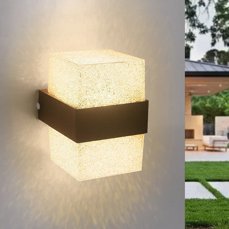 NatureBeam - Stylische Außenwandleuchte für eine magische Gartenatmosphäre
