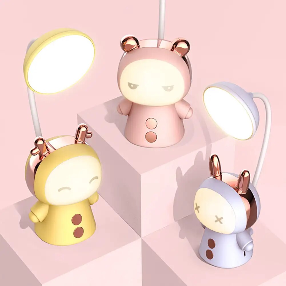 GlowPals - Cartoon Rechargeable Table Lamp for Children