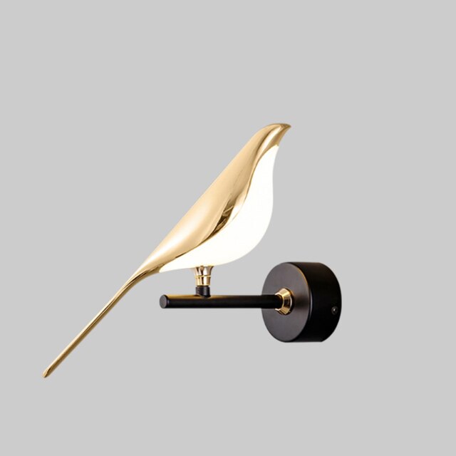 MrBird - Moderne Wandlampe in Vogelform