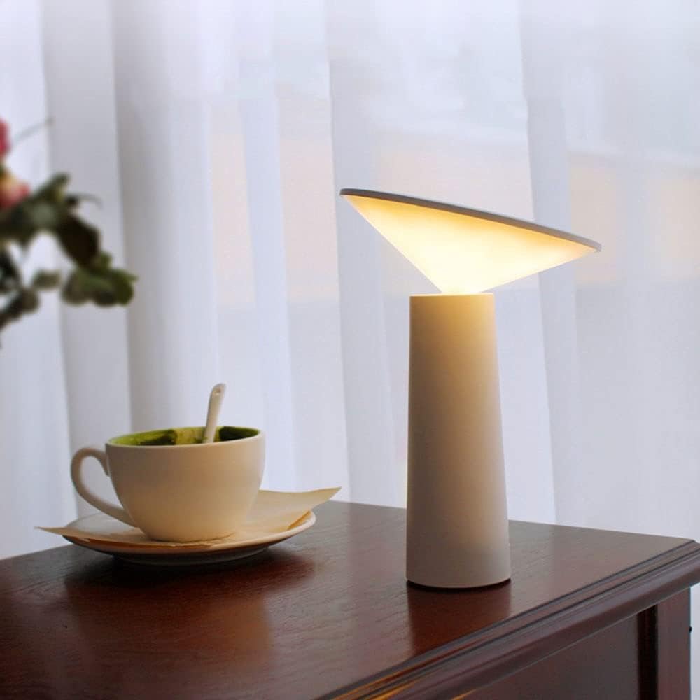 TurnaLight - Dimmable Battery Table Lamp with 360° Rotation