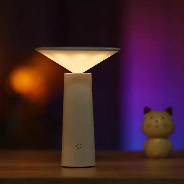 TurnaLight - Dimmable Battery Table Lamp with 360° Rotation