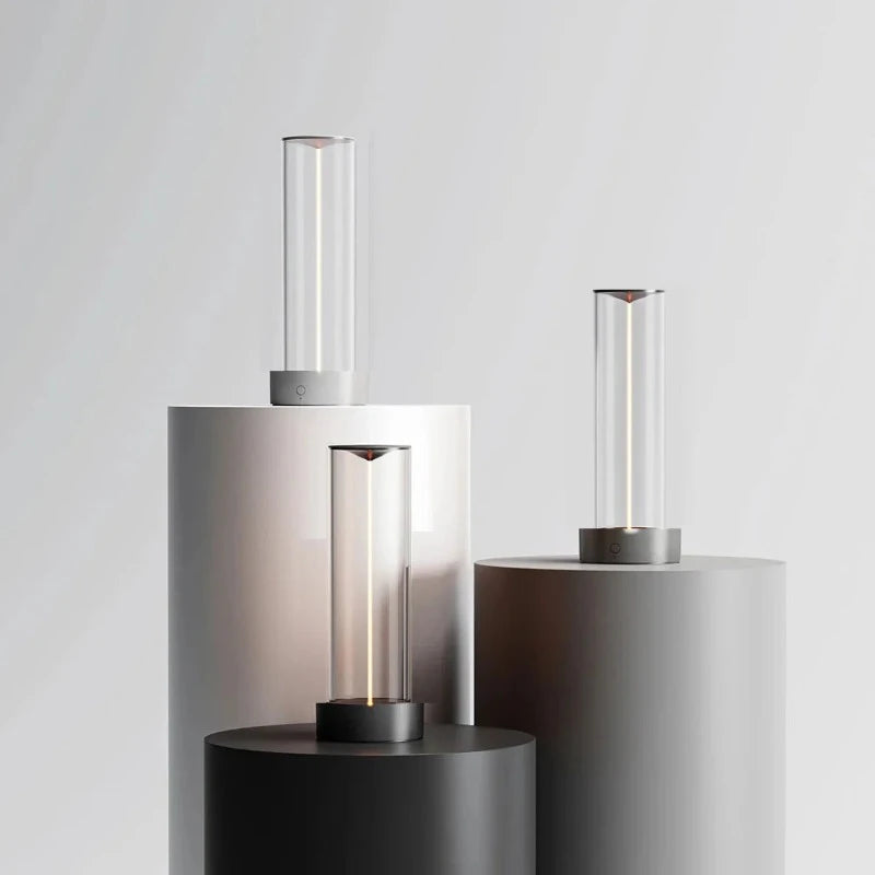 PureBeam - Dimmable Touch Table Lamp made of Aluminum