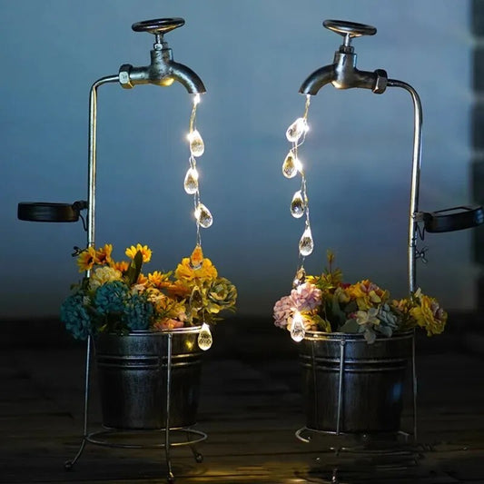 RadiantTap - Leuchtender Solarwasserhahn für ein nachhaltiges Gartenerlebnis