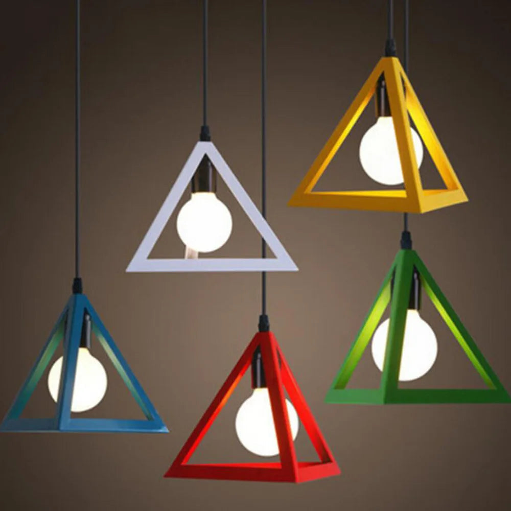 TriGlow - Iron Vintage Pendant Light