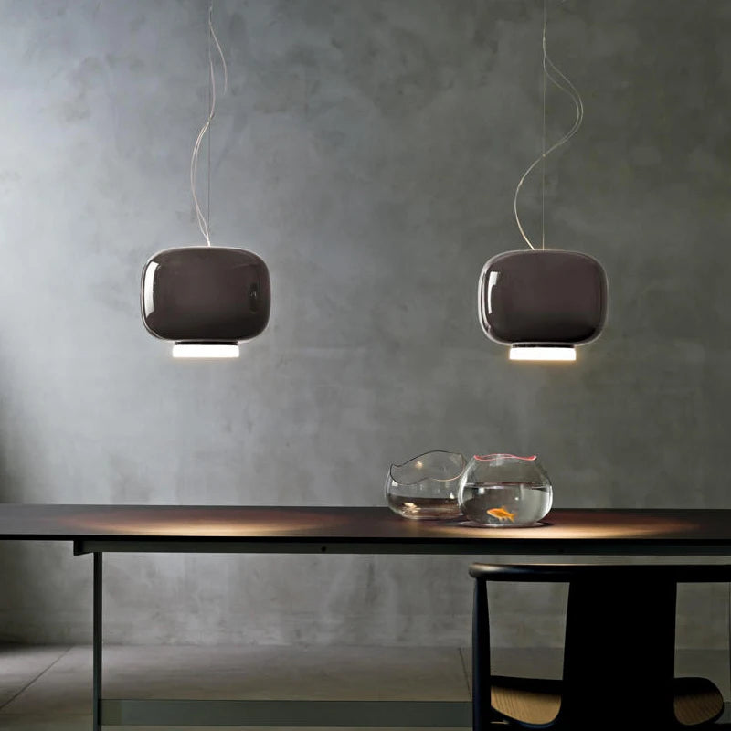 VetraLume - Elegant Glass Pendant Light