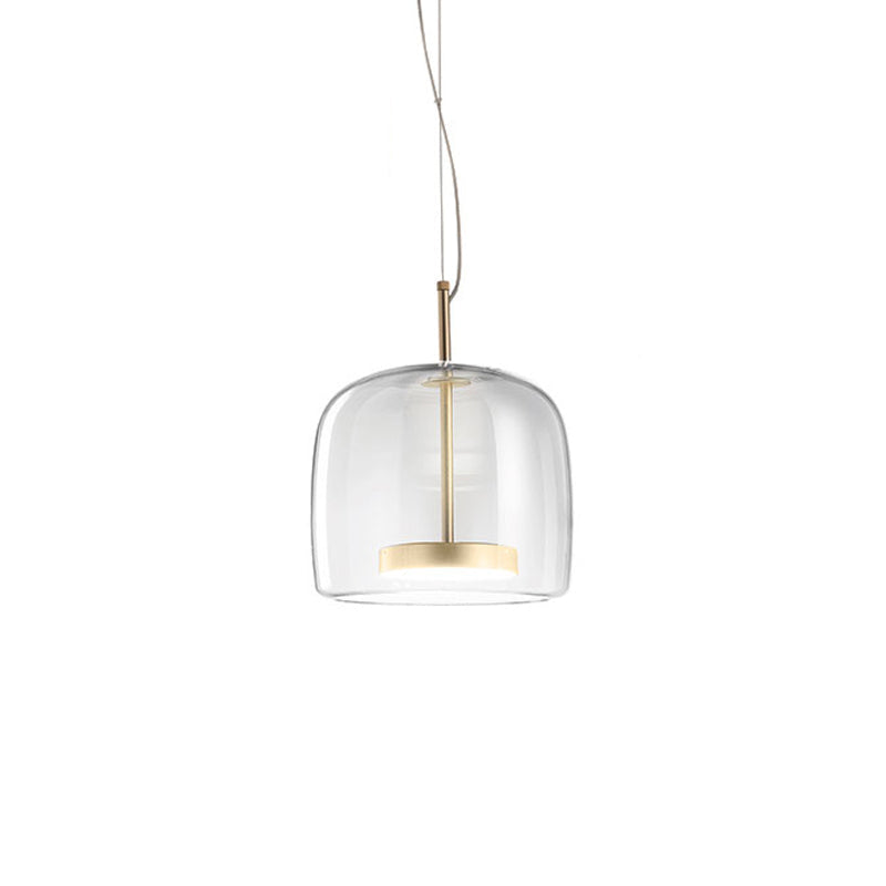 Auralis - Elegant glass pendant light for modern rooms