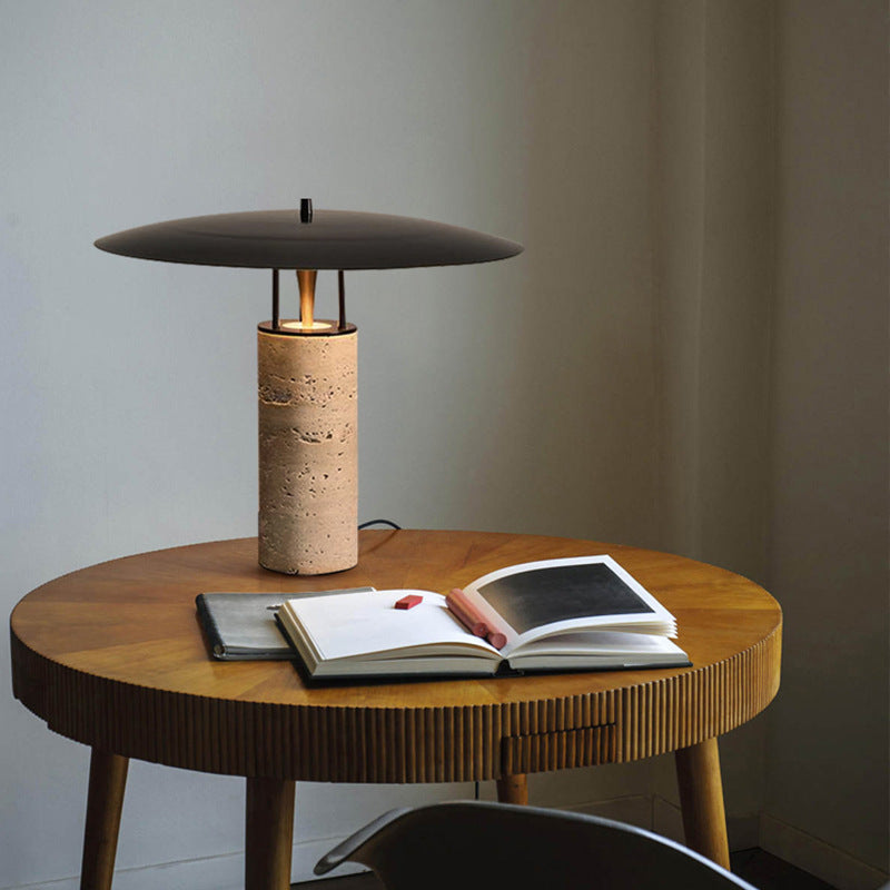 MarmoLight - Elegant desk lamp made of marble